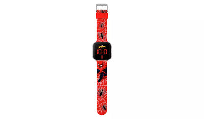 Disney Marvel Spider-Man - Red LED Watch