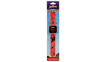 Disney Marvel Spider-Man - Red LED Watch
