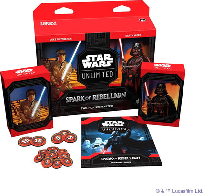 Star Wars Unlimited TCG - Spark of Rebellion Two-Player Starter Set