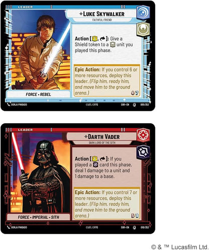 Star Wars Unlimited TCG - Spark of Rebellion Two-Player Starter Set