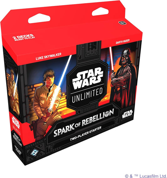 Star Wars Unlimited TCG - Spark of Rebellion Two-Player Starter Set