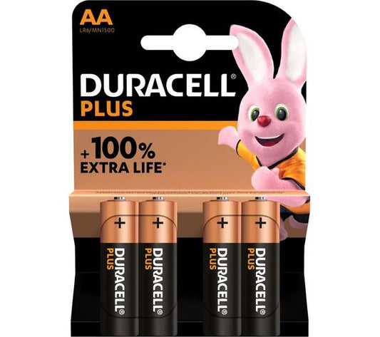 Duracell Plus - AA 4-Pack