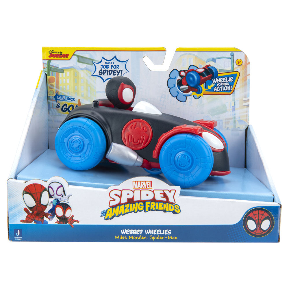 Spidey and his Amazing Friends - Webbed Wheelies - Mile Morales