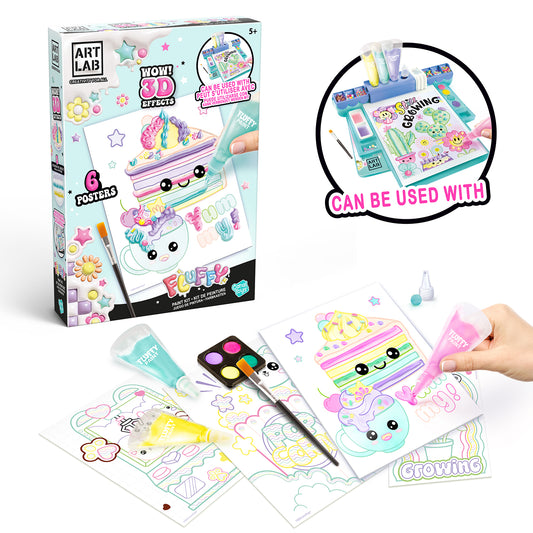 Art Lab - Fluffy Paint Kit