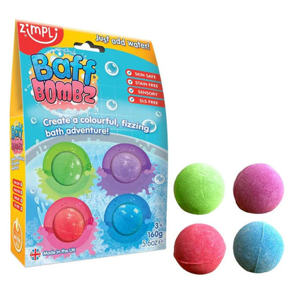 Baff Bombz - 4 Pack
