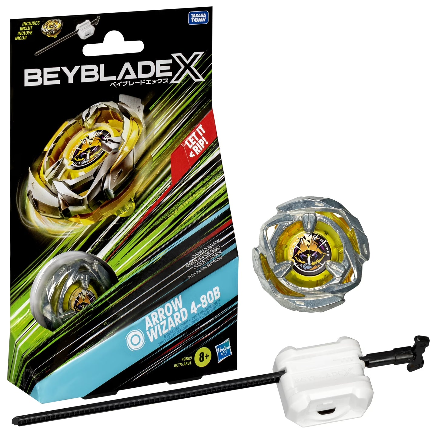 Beyblade - Starter Pack - Arrow Wizard 4-80B