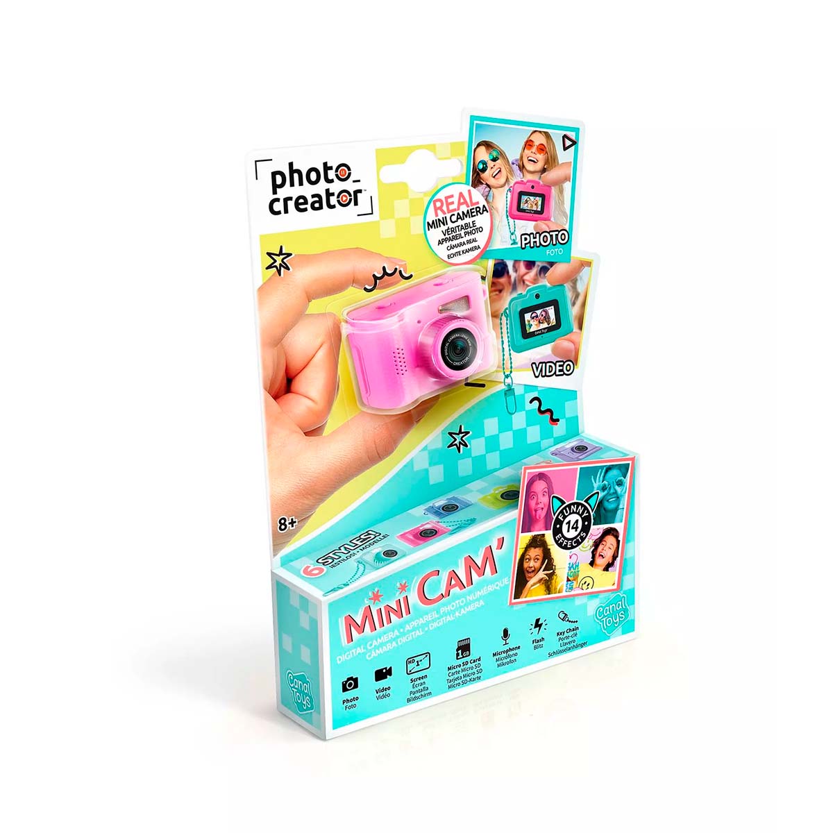 Studio Creator - Photo Creator Mini Digital Camera - Instant Orange