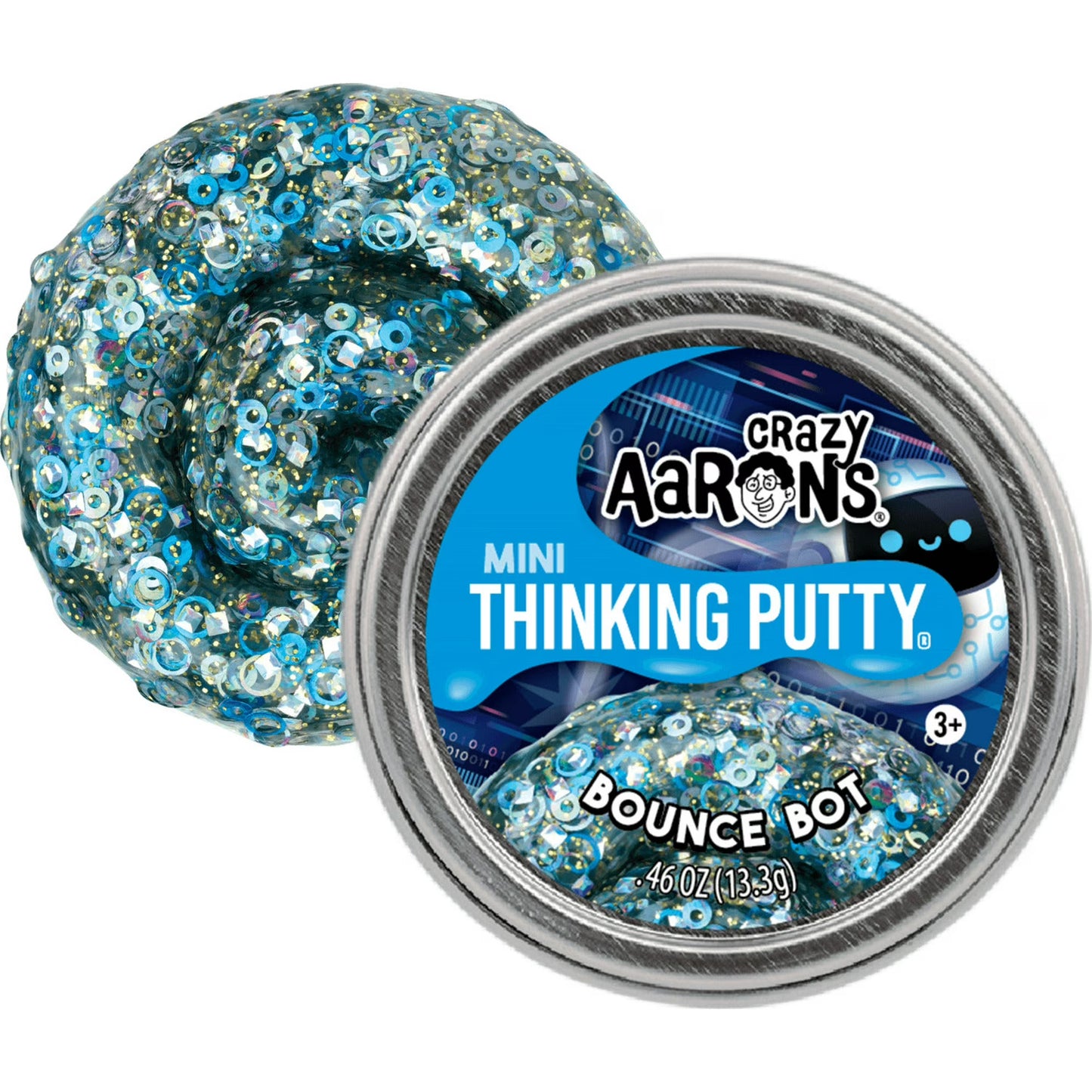 Crazy Aarons - Mini Thinking Putty - Bounce Bot