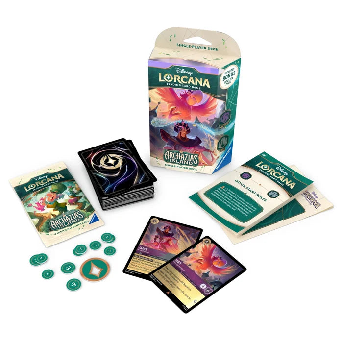 Disney Lorcana - Archazia's Island - Amethyst & Steel - Single Player Deck