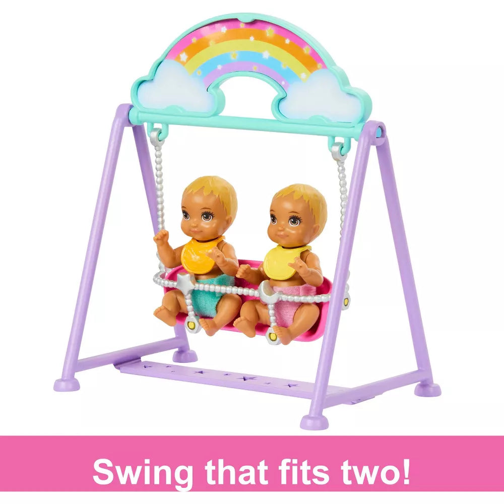 Barbie - Skipper Babysitter Doll With Twin Nursery Playset