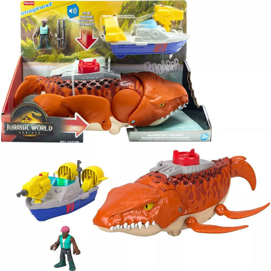 Jurassic World Rebirth - Aquachomp Chase Mosasaurus
