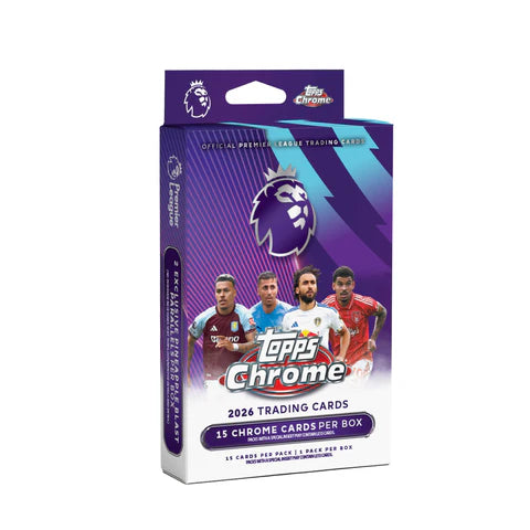 Topps Chrome - Premier League - Hanger Box - 2026