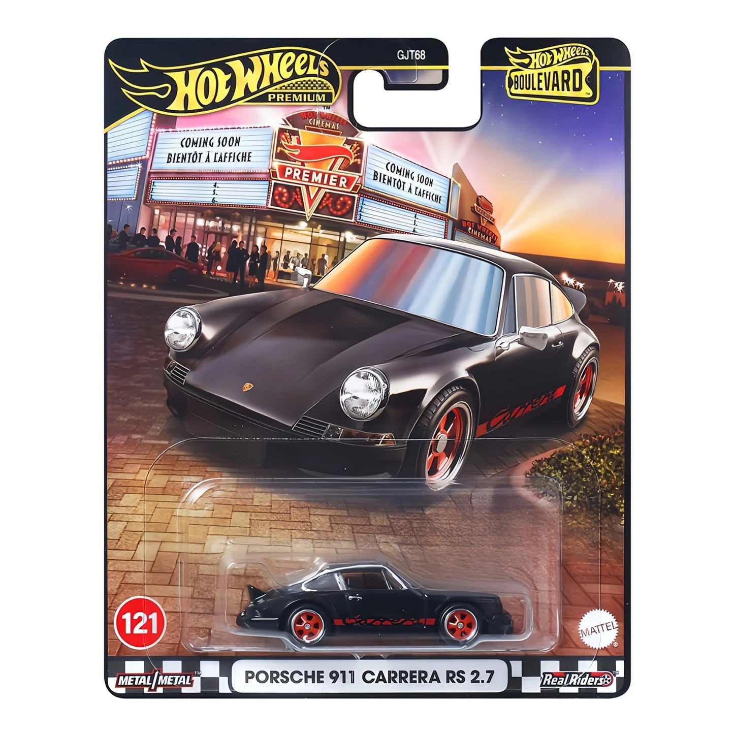 Hot Wheels Premium - Boulevard - Porsche 911 Carrera RS 2.7