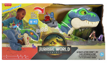 Imaginext Jurassic World Rebirth - Ultimate Action Chomp T. Rex