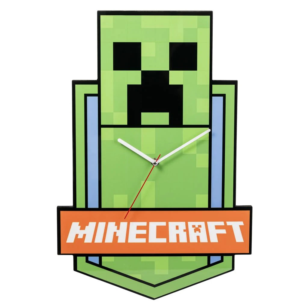 Minecraft - Creeper Wall Clock