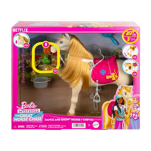 Barbie - Mysteries - The Great Horse Chase Dance and Show Horse