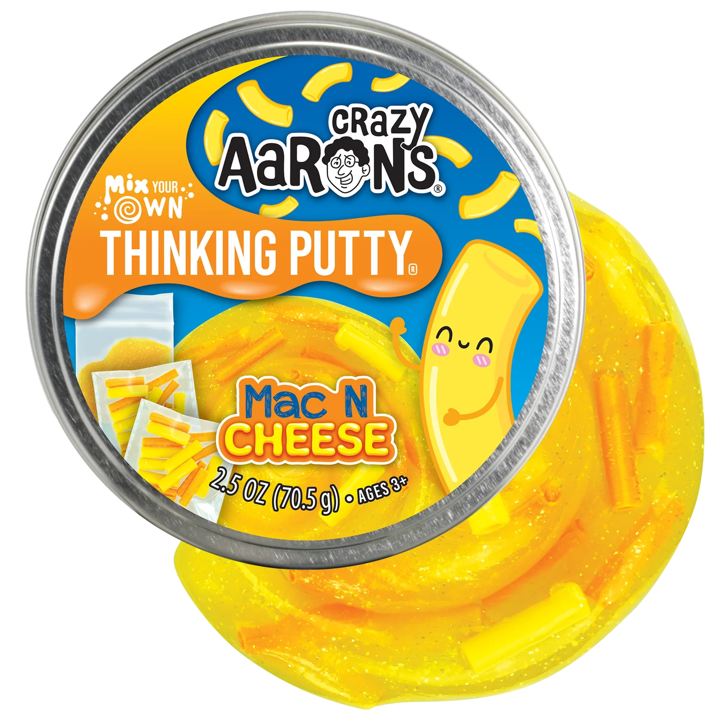Crazy Aaron’s - Thinking Putty - Mac N Cheese