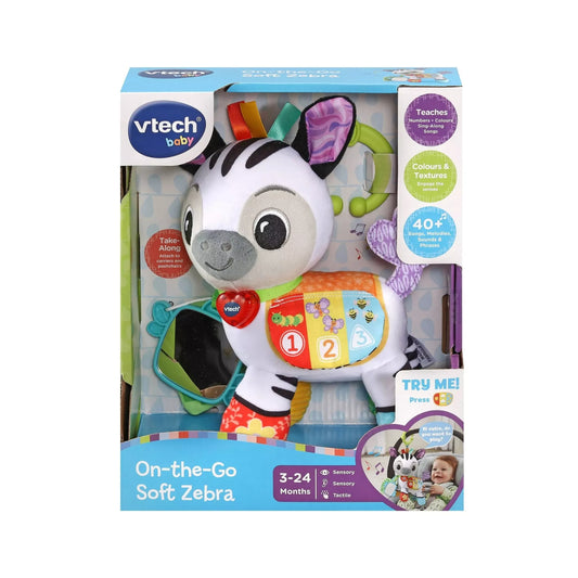 VTech - On-the-Go Soft Zebra