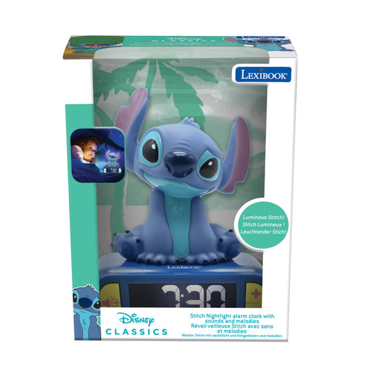 Lexibook - Stitch Alarm Clock