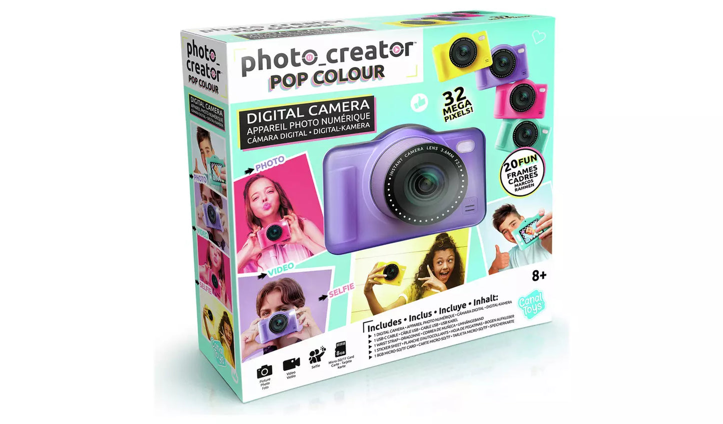 Photo Creator - Digital Camera - Purple