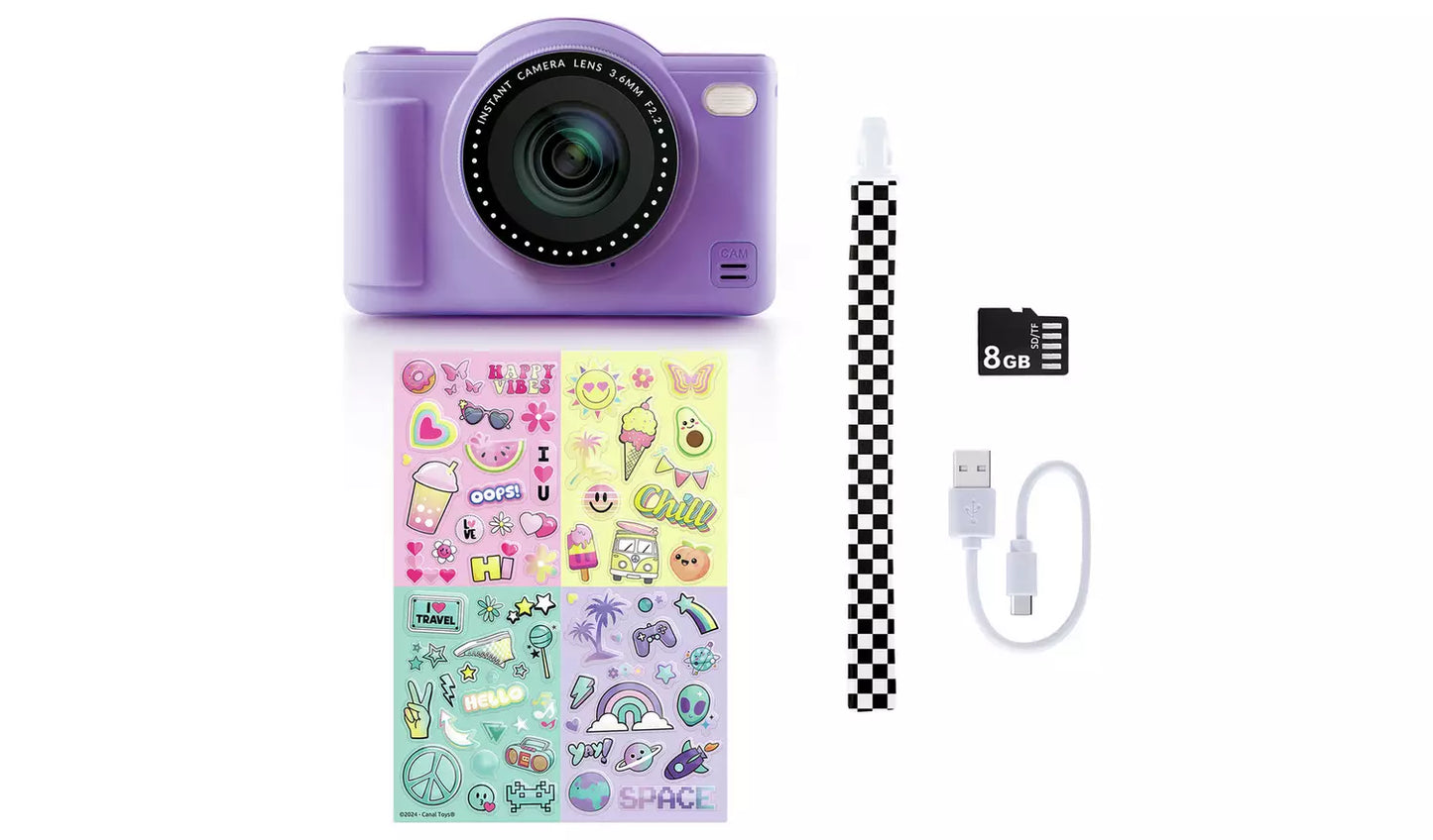 Photo Creator - Digital Camera - Purple