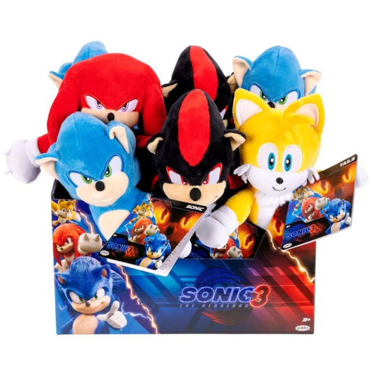 Sonic 3 Movie - Plushies