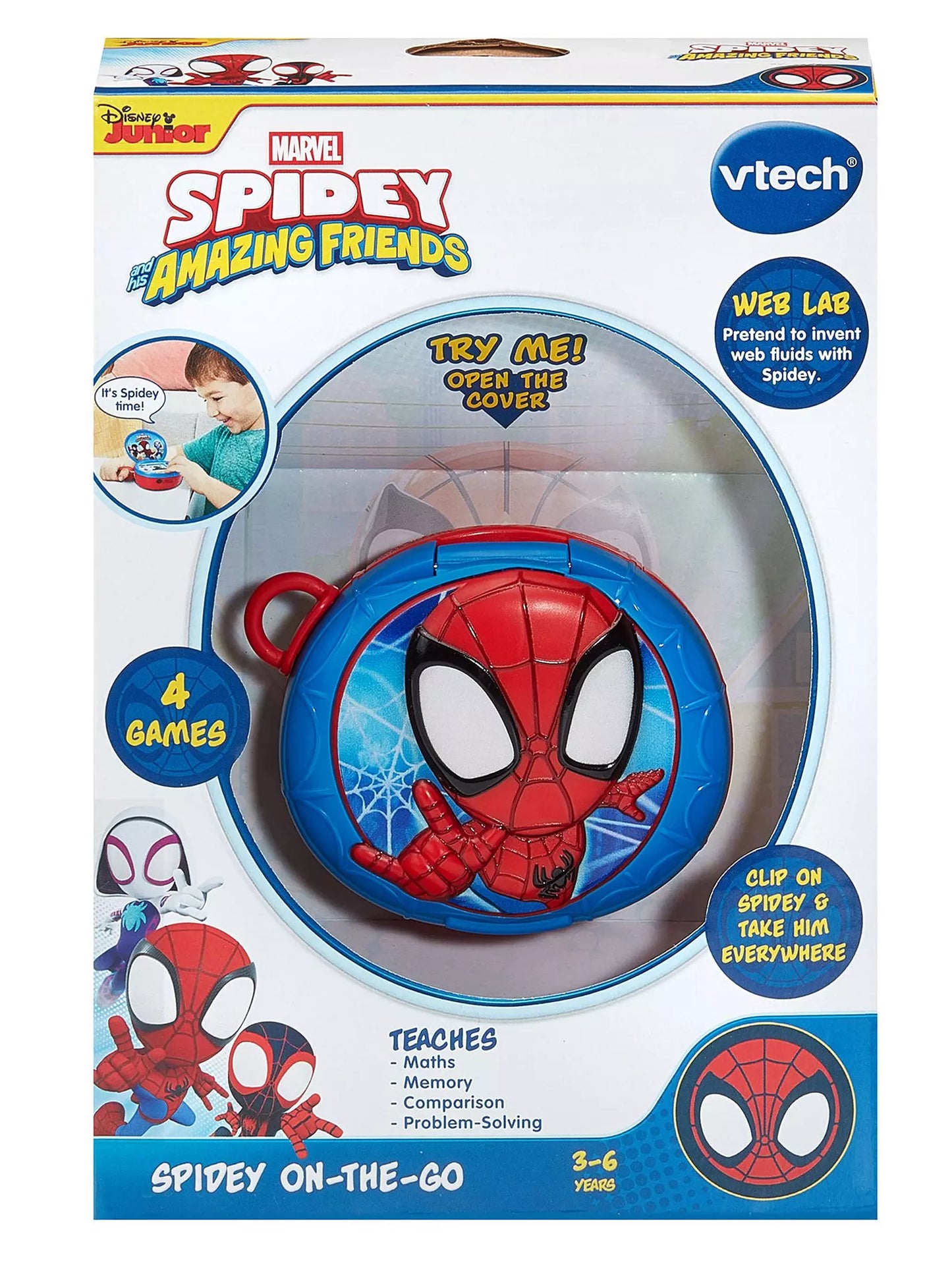 Vtech - Spidey and His Amazing Friends: Spidey On-the-Go
