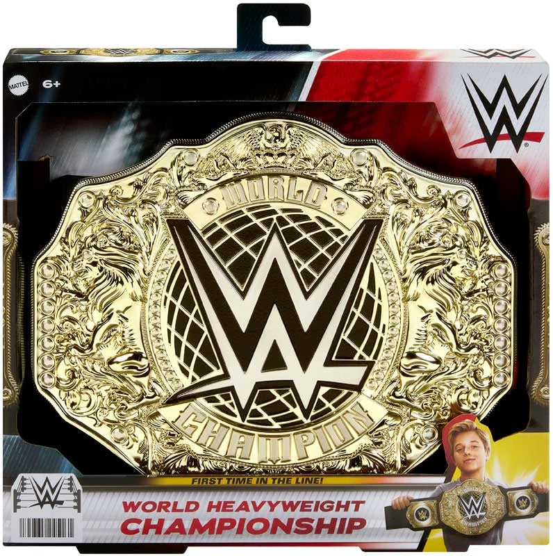 WWE - Championship Title Belt Gold