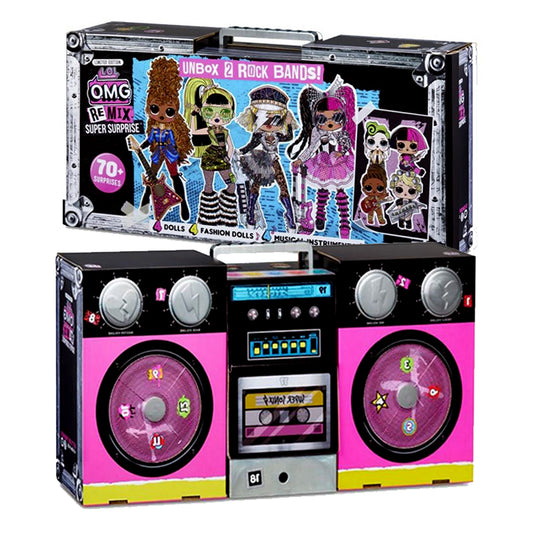 L.O.L. Surprise! OMG Remix Super Surprise Unbox 2 Rock Playset