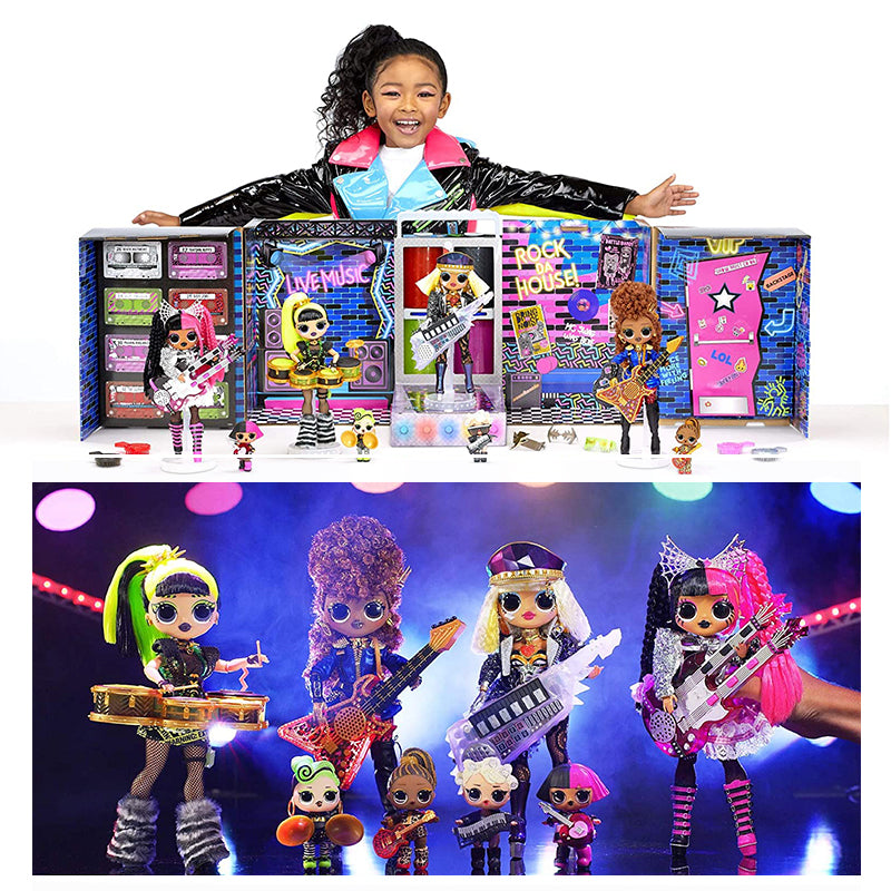 L.O.L. Surprise! OMG Remix Super Surprise Unbox 2 Rock Playset