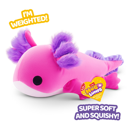 Hug-A-Lumps - Small Plush - Ally the Axolotl