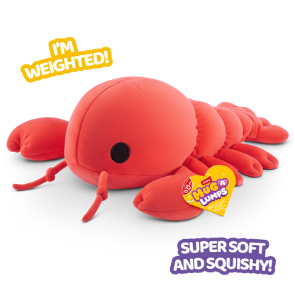 Hug-A-Lumps - Small Plush - Lenny the Lobster