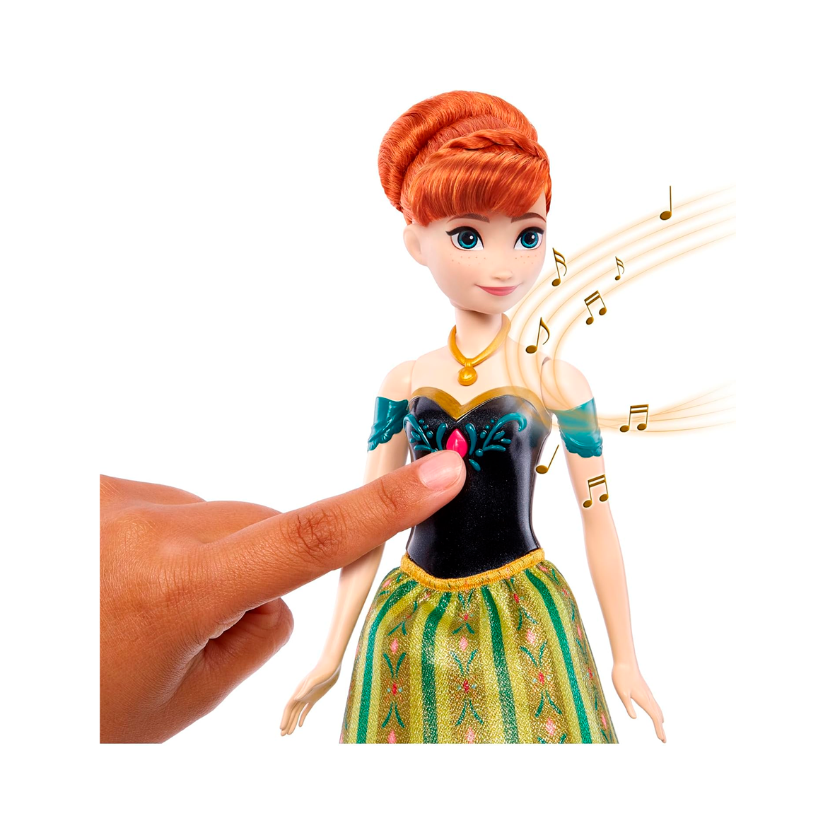 Disney Frozen - Singing Anna Fashion Doll