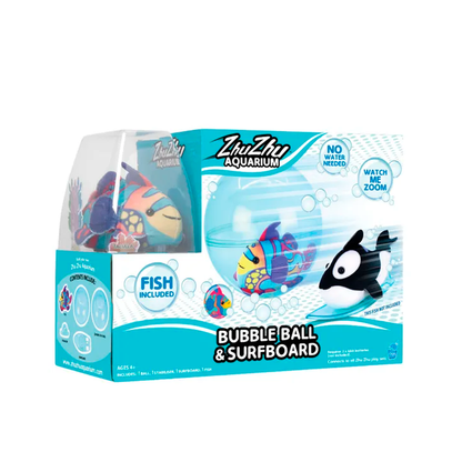 ZhuZhu - Aquarium - Starter Set Bubble Ball & Surfboard