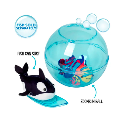 ZhuZhu -  Aquarium - Bubble Ball Surfboard