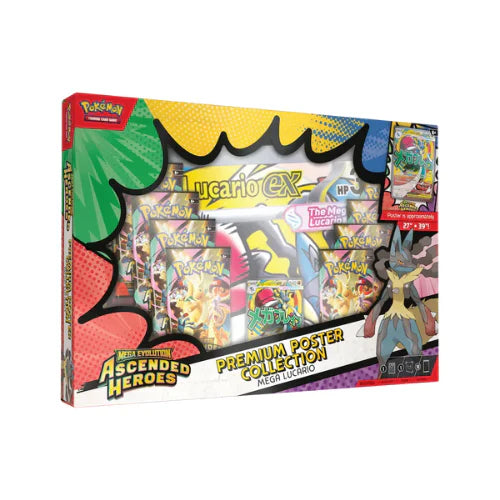 Pokemon TCG - Mega Evolution - Ascended Heroes - Premium Poster Collection