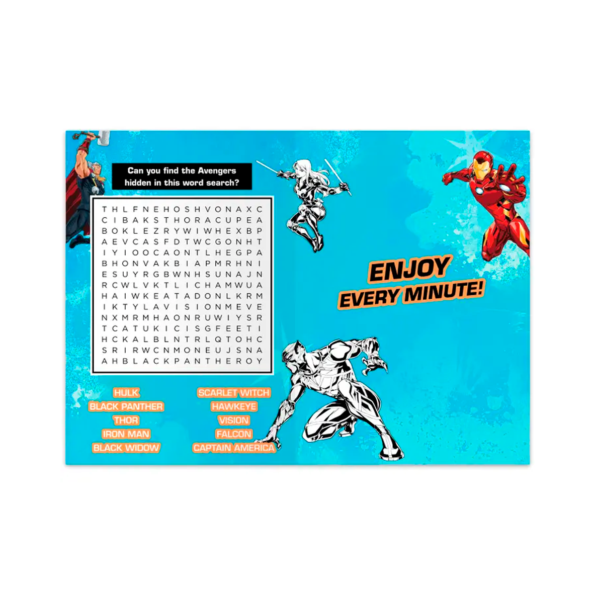 Marvel Avengers Assemble - Birthday Card