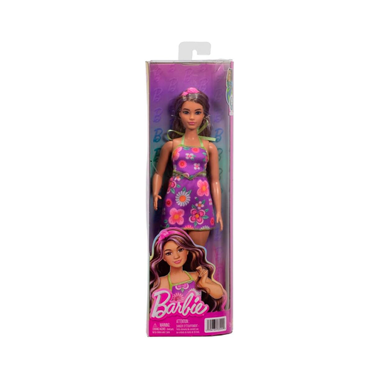 Barbie - Fashionistas - Brown Hair with Purple Highlights