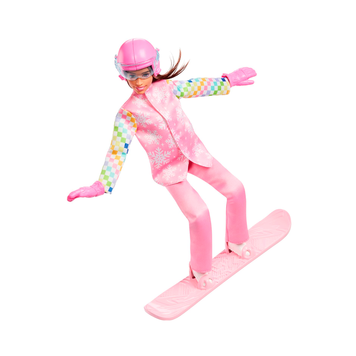 Barbie - Snowboarder Doll Wearing Pink Snow Jacket