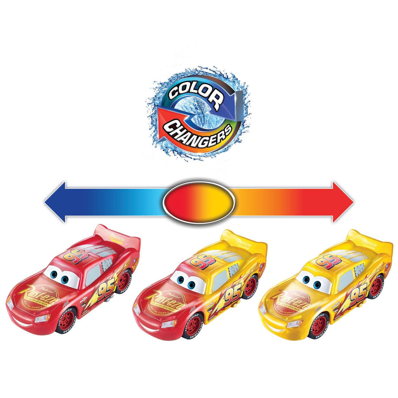 Disney Cars - Colour Changing Cars - Lightning McQueen