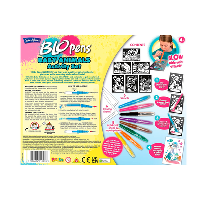 Blopens - Baby Animals Activity Set