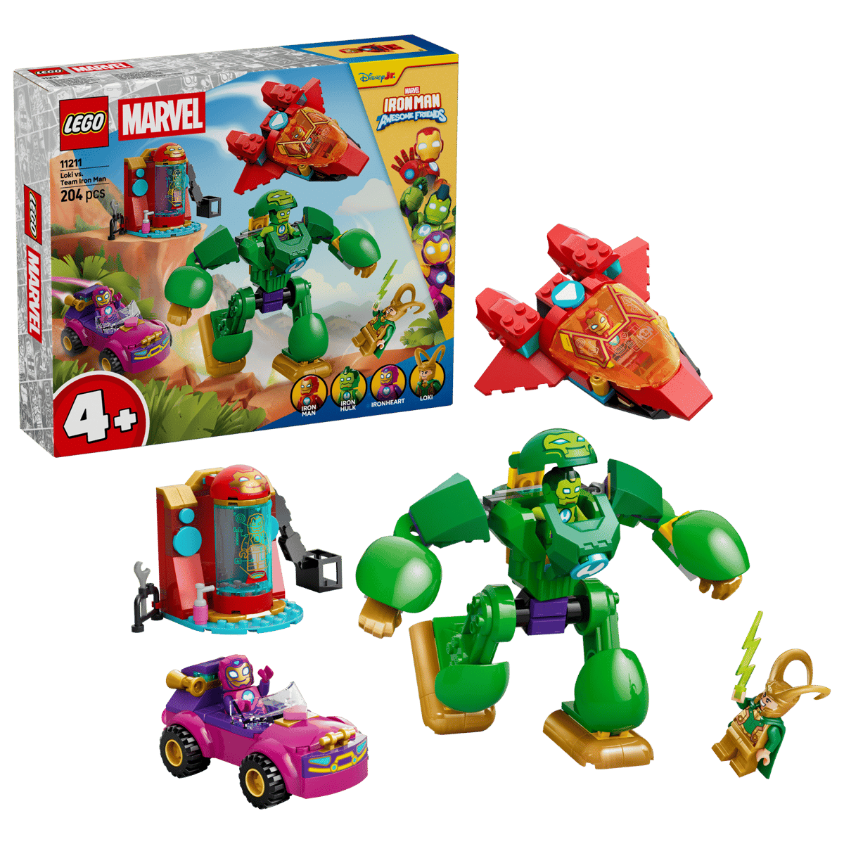 LEGO Marvel - Loki Vs Team Iron Man (11211)
