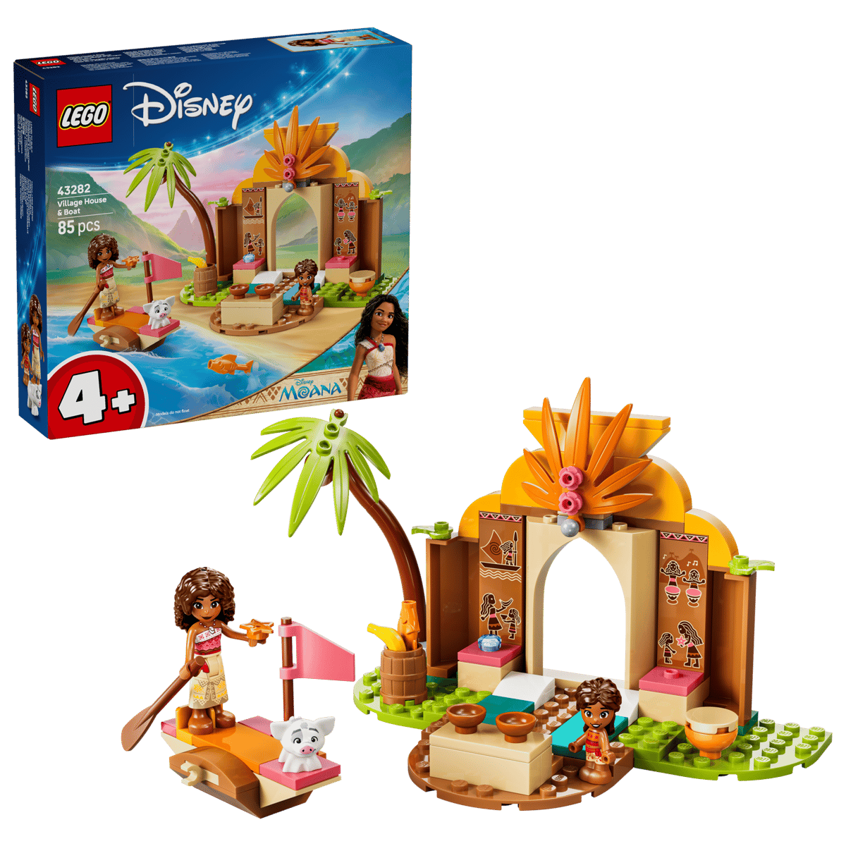 LEGO Disney - Moana Village House & Boat (43282)