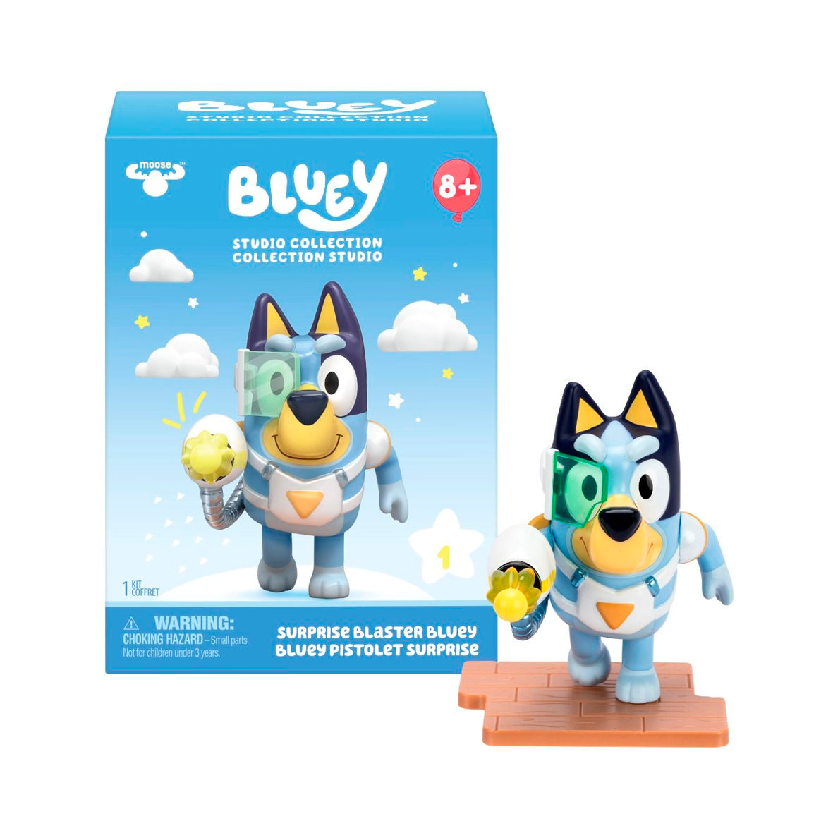 Bluey - Studio Collection Figure – Surprise Blaster Bluey