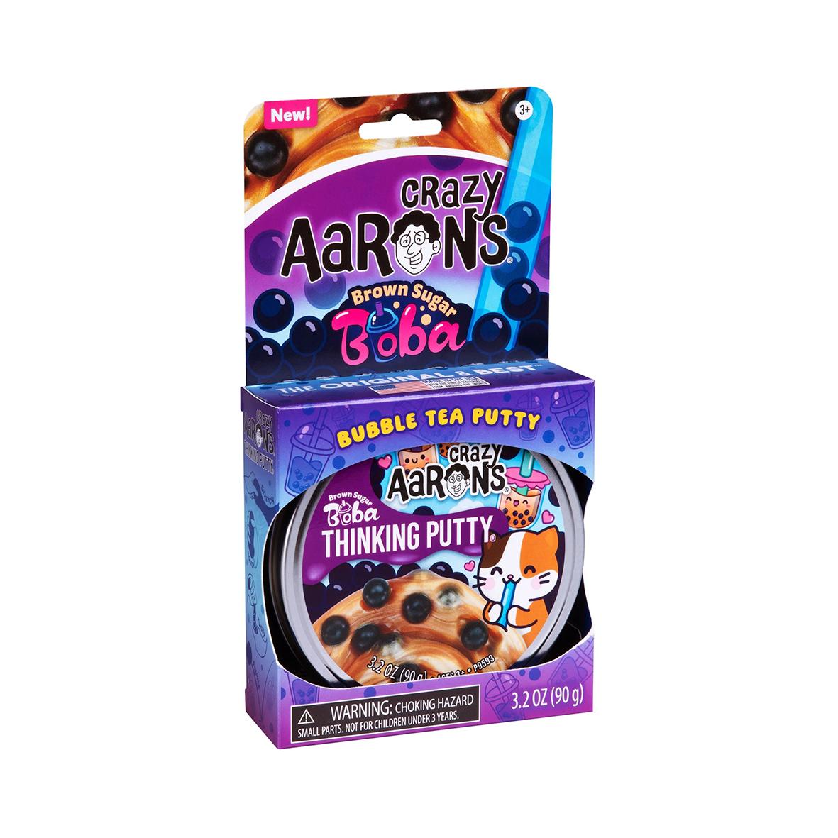 Crazy Aaron’s - Thinking Putty - Brown Sugar Boba
