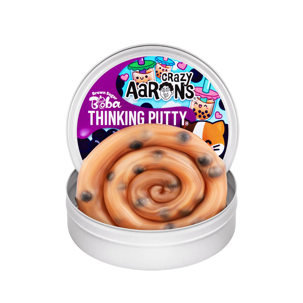 Crazy Aaron’s - Thinking Putty - Brown Sugar Boba