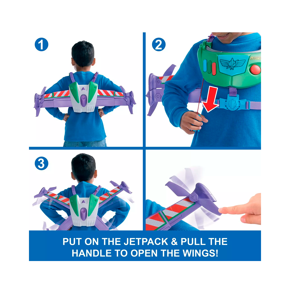 Toys Story 5 - Buzz Lightyear Hi-Tech Space Ranger Jetpack