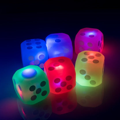 Fidget Toys - Squishy Light Up Flashing Dice