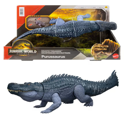 Jurassic World Rebirth - Gigantic Thrashers Purussaurus - Action Figure