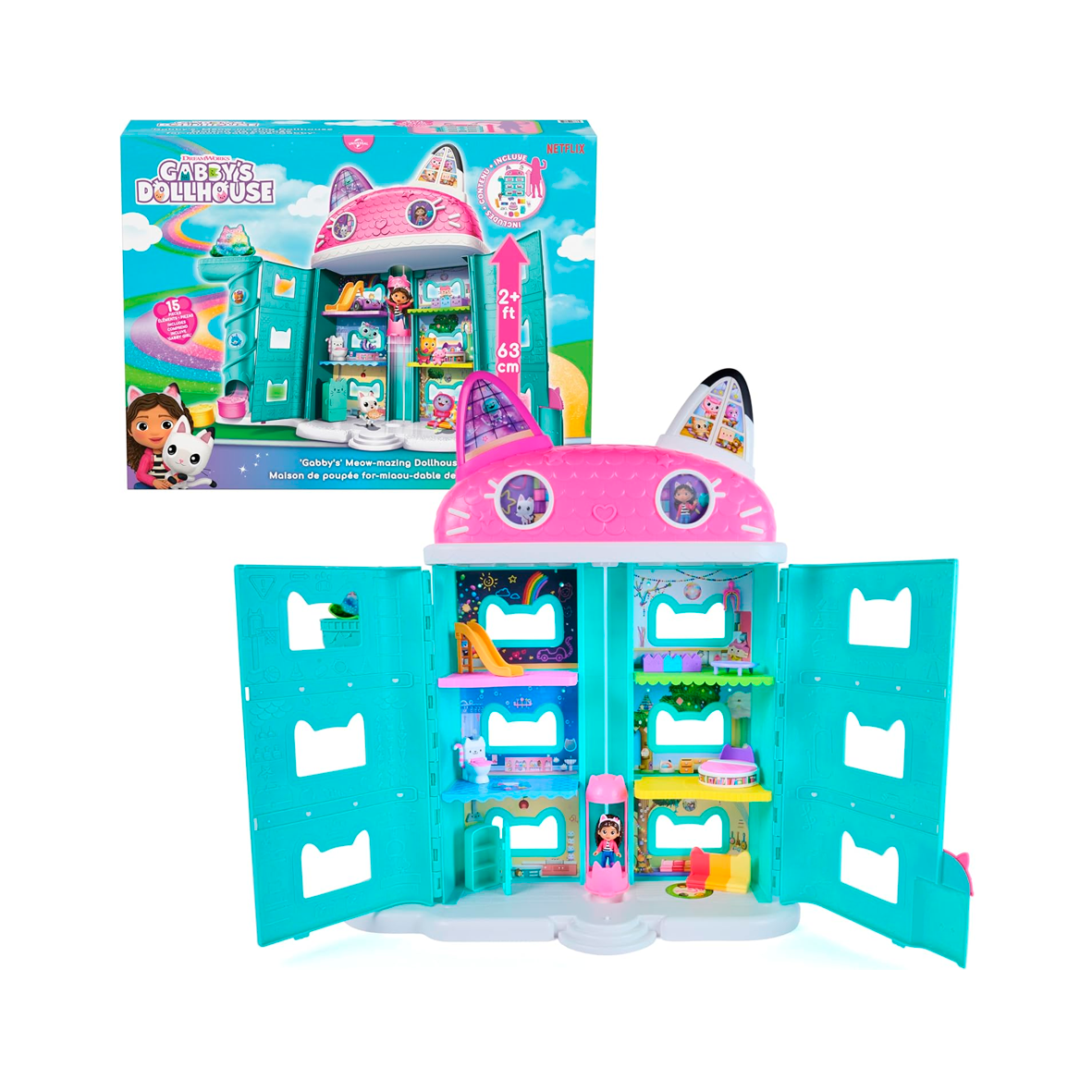 Gabby's Dollhouse - Gabby's Dollhouse Meow-Mazing Dollhouse